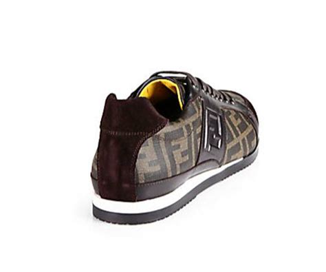 fendi ff logo high top sneakers mens|fendi monster slip on sneakers.